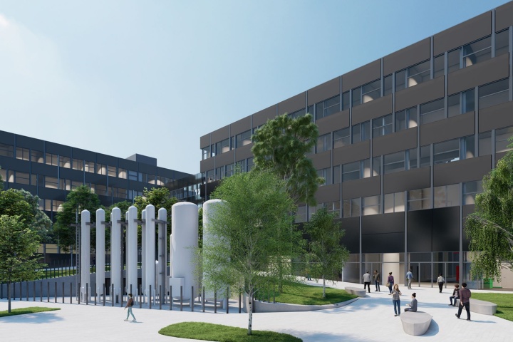 Institutsgebäude (Rendering)